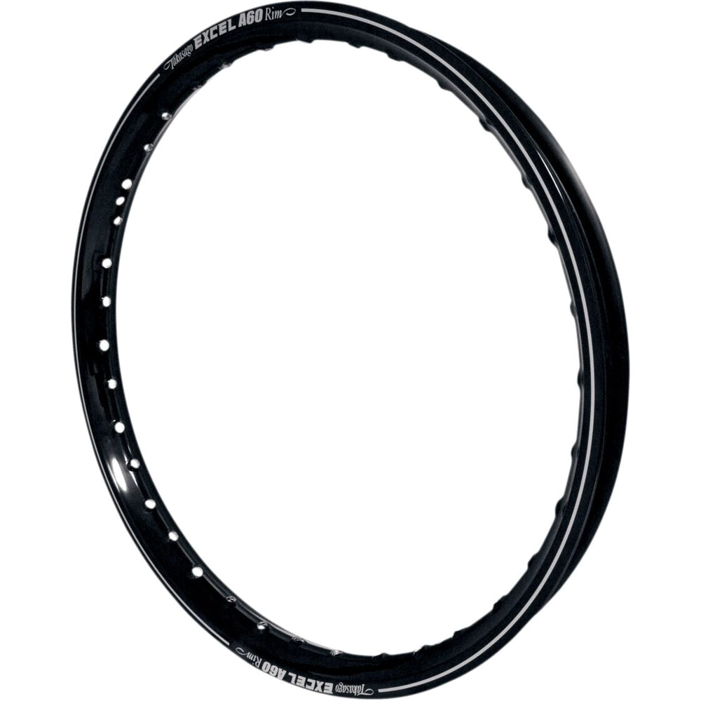 Excel A60 MX/Enduro fælg 19x1.85, 36H til Husaberg/Husqvarna/Kawasaki m.fl. 1988–2027 – sort – Excel hjuldel til MX, Enduro eller Supermoto